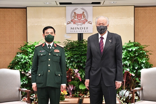 Hợp tác quốc phòng Việt Nam - Singapore thể hiện sự tin cậy lẫn nhau